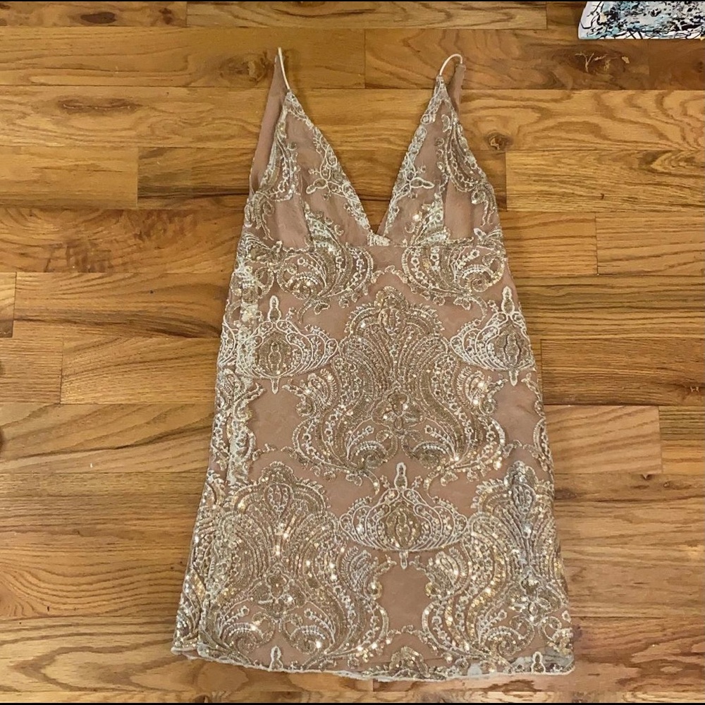Free people mini dress, like new